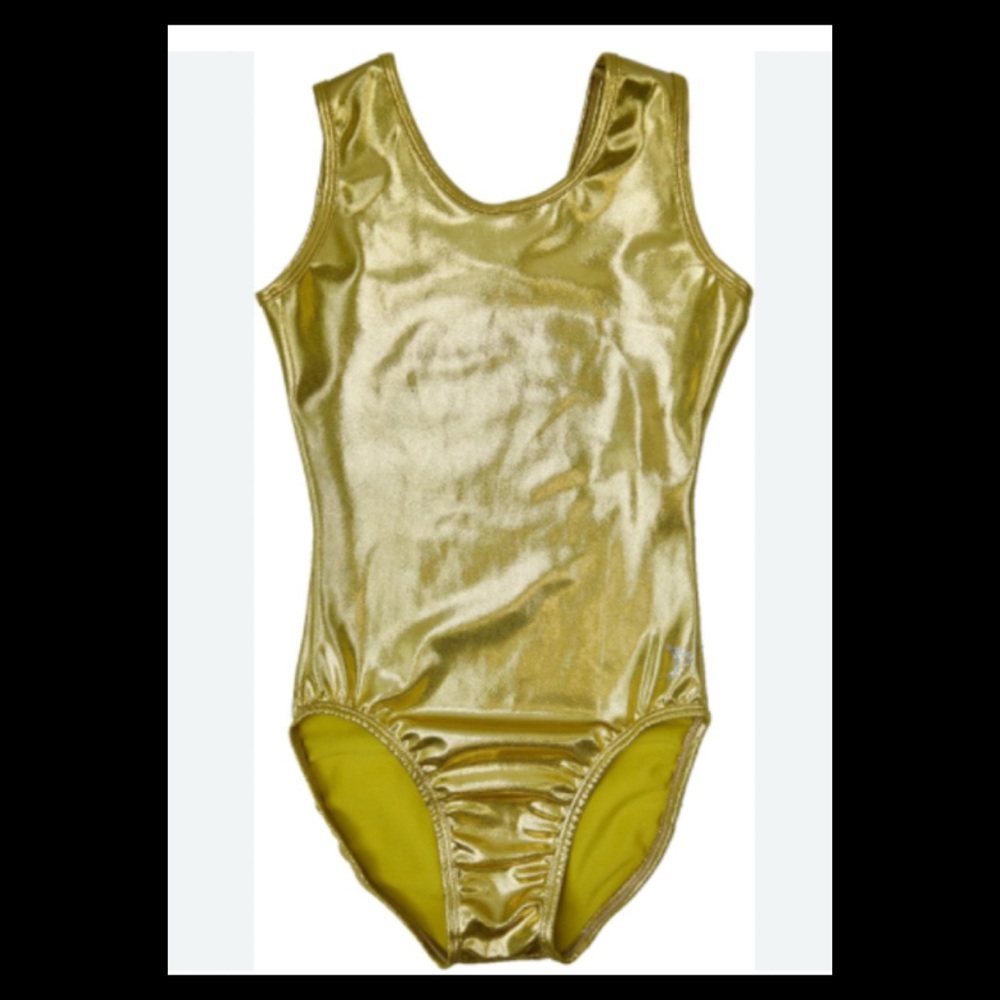 Shiny Gold Leotard 10